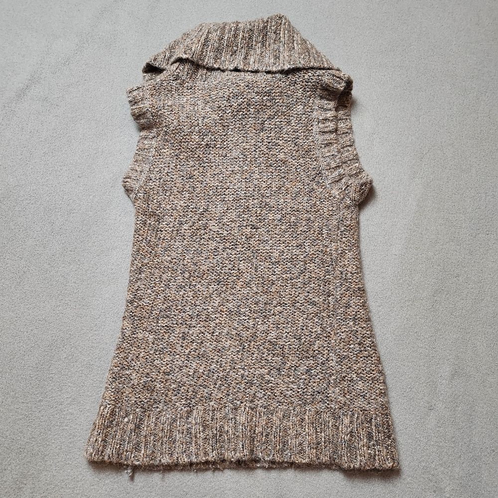 Suzy Shier Brown Cowl Neck Sweater Wool Blend Size Small - Picture 2 of 8